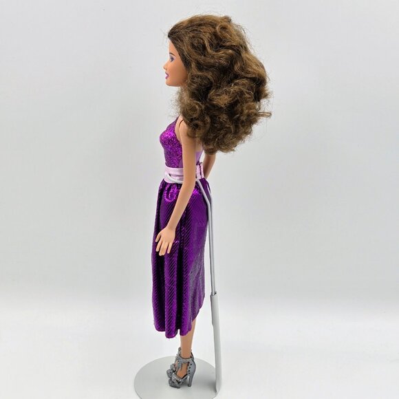 Sparkle Teresa Barbie Doll Purple Dress 2010 T7592 Read - Picture 5 of 16